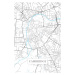 Mapa Cambridge white, (26.7 x 40 cm)