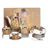 Home Elements luxusní souprava na čaj, 15 ks, Klimt, Polibek zlatý