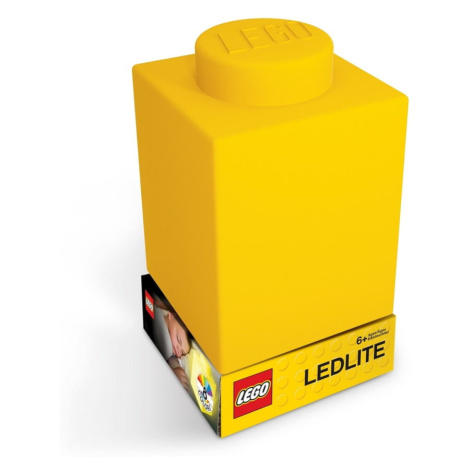 LEGO® Classic Silikonová kostka noční světlo - žlutá