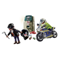 PLAYMOBIL® 70572 Policejní motorka Pronásledování lupiče