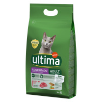 Ultima Cat granule, 2 balení - 25 % sleva - Sterilized hovězí (2 x 3 kg)