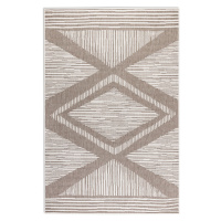 ELLE Decoration koberce Kusový koberec Gemini 106016 Linen z kolekce Elle – na ven i na doma - 1