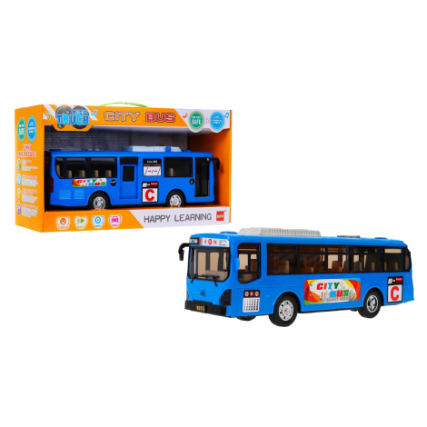 mamido Autobus Gimbus se zvukovými a světelnými efekty modrý