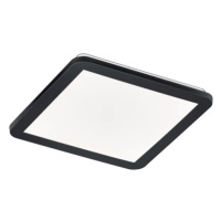 Stropní LED osvětlení Camillus 30x30 cm, čtvercové, černé