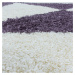 Ayyildiz koberce Kusový koberec Tango Shaggy 3101 lila kruh Rozměry koberců: 160x160 (průměr) kr