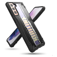 Ringke Fusion X Design pancéřové pouzdro na Samsung Galaxy S21 PLUS 5G black (Routine) (XDSG0054