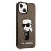 Zadní kryt Karl Lagerfeld IML Ikonik NFT pro Apple iPhone 14 Plus, černá
