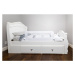 DREAMBABY Zábrana bezpečnostní Maggie k posteli Extra velká 110x50 cm bílá