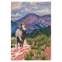 Ilustrace Horse exploring, Eleanor Baker, (26.7 x 40 cm)