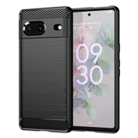 Carbon Case Flexible silikonový kryt na Google Pixel 7, černý