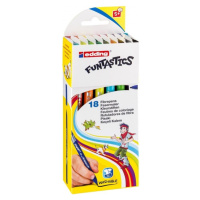 Edding Dětské fixy Funtastics 15, sada 18 barev pro větší děti VOLF kancelářské potřeby spol. s 