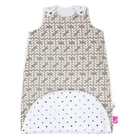 MOTHERHOOD Vak spací 2v1 ZIP-A-Round Beige mušelínový Beige Classics 3-18m 0,5 tog