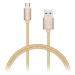 CONNECT IT Wirez Premium Metallic micro USB 1m gold