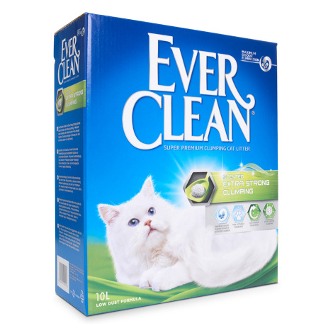 Ever Clean® Extra Strong hrudkující kočkolit – svěží vůně - 10 l