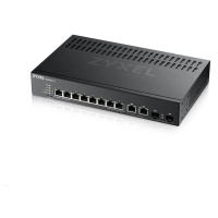 Zyxel GS2220-10 10-port L2 Managed Gigabit Switch, 8x gigabit RJ45, 2x gigabit RJ45/SFP