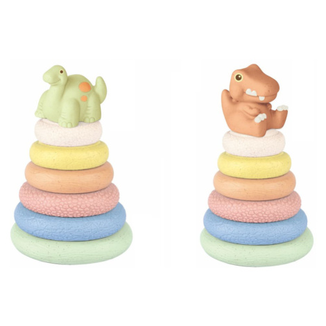 ZIRO Měkké navlékací kroužky - dino MPK Toys