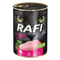 Rafi Cat Grain Free - Bezlepková konzerva s krůtím masem pro kočky 400g - konzerv