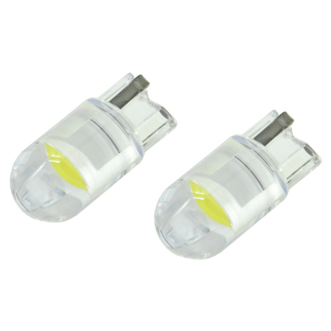 Compass Žárovka 1 LED COB 12 V T10 bílá 2 ks