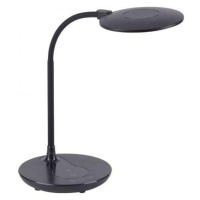 LEUCHTEN DIREKT is JUST LIGHT LED stolní lampa, černá, krokově stmívatelné, CCT, vč. nabíjení pr