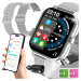 Chytré Hodinky Hodinky Polské Menu Hovoru Sport Smart Watch Dámské Silver