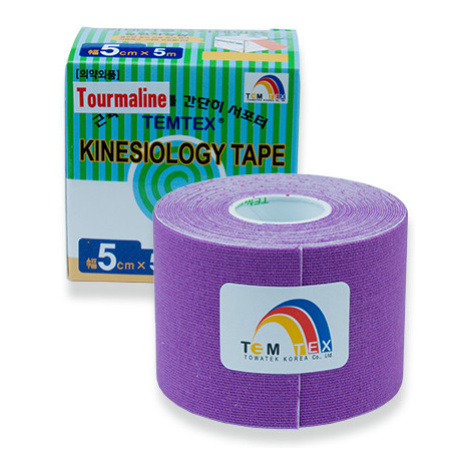 Temtex Tejp. kinesio tape Tourmaline fialová 5cmx5m