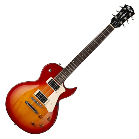 Cort CR100 Cherry Red Burst Elektrická kytara