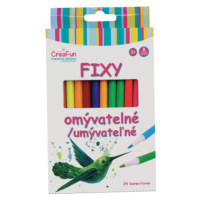 CreaFun - Fixy omyvatelné 24 barev