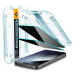 Ochranné sklo Spigen Glass tR EZ Fit (Privacy) 2 Pack, transparency - iPhone 15 Pro (AGL06894)