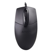 A4tech OP-720, kancelářská optická myš, 1200 DPI, USB, černá