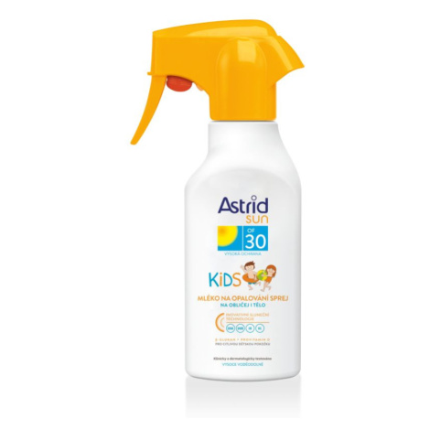 Astrid SUN KIDS Opalovací mléko pro děti OF 30 sprej 200 ml