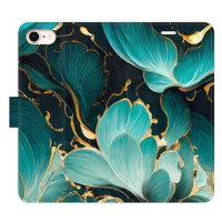 iSaprio flip pouzdro Blue Flowers 02 pro iPhone 7/8/SE 2020