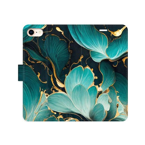 iSaprio flip pouzdro Blue Flowers 02 pro iPhone 7/8/SE 2020