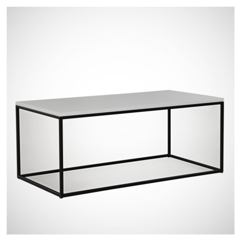 Kalune Design Konferenční stolek Cosco bílo-černý
