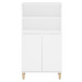 vidaXL Skříň highboard bílá 60 x 36 x 110 cm kompozitní dřevo