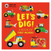 Pop-Up Vehicles: Let's Dig! (A Book of First Words) - kniha z kategorie Naučné knihy