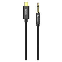 Baseus Audio USB-C/3,5mm kabel 1,2m černý