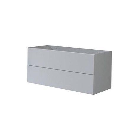 Aira desk, koupelnová skříňka, šedá, 2 zásuvky, 1210x530x460 mm MEREO