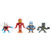 Figurky sběratelské Avengers Marvel Figures 4-Pack Jada kovové 4 druhy výška 6 cm