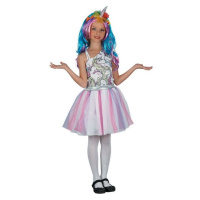 Dětské šaty na karneval jednorožec 130 - 140 cm