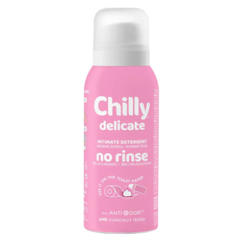 Chilly Intimní mycí pěna bez oplachování Delicate 100 ml