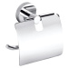 SLEZAK-RAV Držák toaletního papíru s krytem Koupelnový doplněk COLORADO, Barva: chrom COA0400