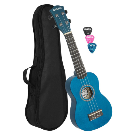 Cascha HH 3962 Blue Sopránové ukulele