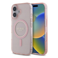 Guess pouzdro pro iPhone 16 6.1 růžové