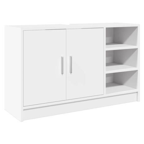 vidaXL Skříňka pod umyvadlo bílá 90 x 29 x 55 cm kompozitní dřevo