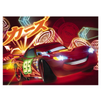 4-477 Obrazová fototapeta Komar Cars Neon, velikost 254x184 cm