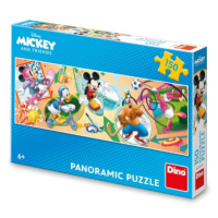 Puzzle Mickey s kamarády sport 150 dílků panoramic DINO