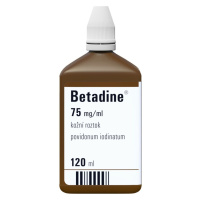 Betadine 75 mg/ml roztok 120 ml