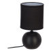 Hector Keramická stolní lampa Timeo černá