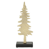 Dekoria Dekorace Gold Fir 31cm, 12 x 6 x 31 cm