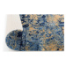 Metrážový koberec GRANDE RETRO modrý